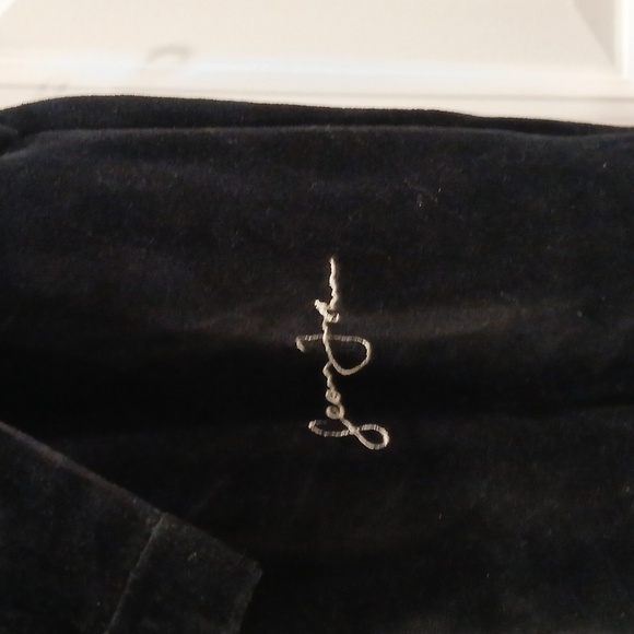 Sean John Mens Y2K Black Grey Velour Polo Pant Set Size XL - Picture 6 of 10